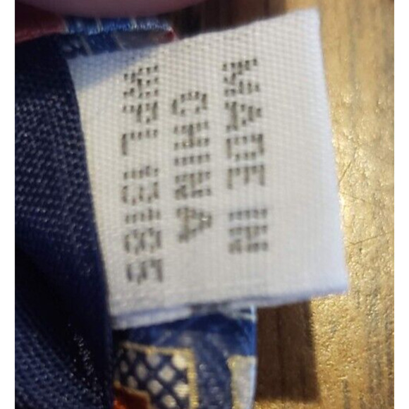 Pierre Cardin 100% Silk Men’s Neck Tie Diamond Geometric Pattern Blue Red Green - Picture 6 of 7